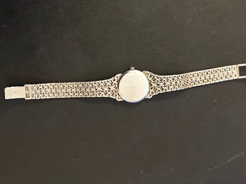 Pamono Vintage Womens Watch Constellation in White Gold 18KA from Omega> Watches