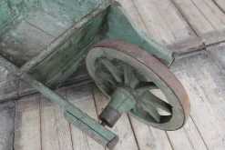 Pamono Vintage Wood Wheelbarrow, 1890s><noscript><img width=