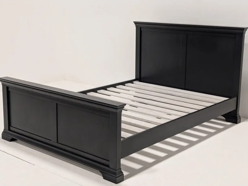 Clearance Pamono Vintage Wooden Bed by Cotswold