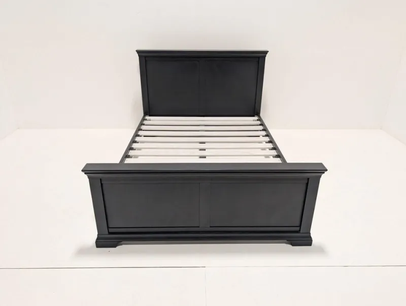 Clearance Pamono Vintage Wooden Bed by Cotswold