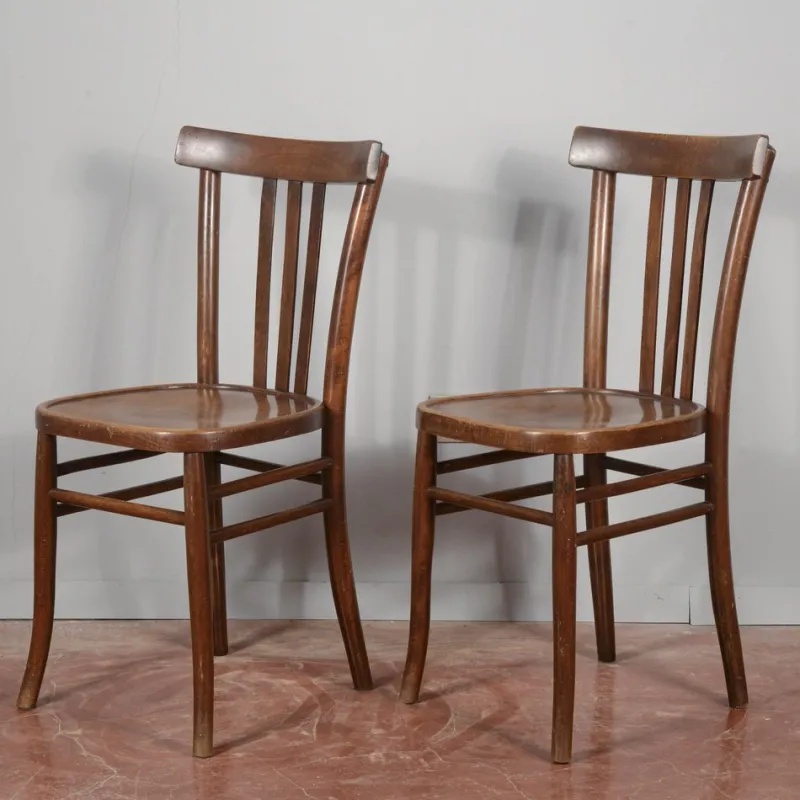 Sale Pamono Vintage Wooden Chairs from Luterma, Estonia, 1940s, Set of 2