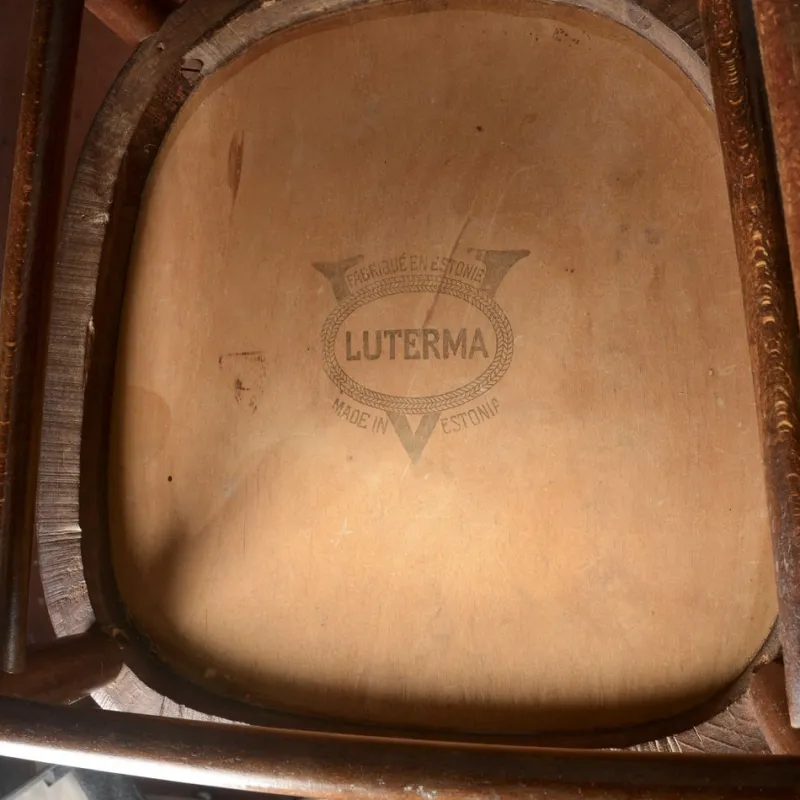 Sale Pamono Vintage Wooden Chairs from Luterma, Estonia, 1940s, Set of 2