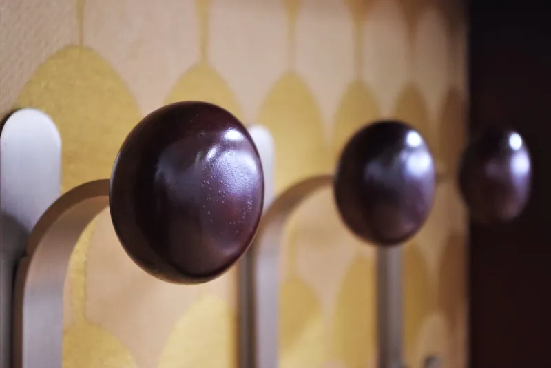 Outlet Pamono Vintage Wooden Coat Rack