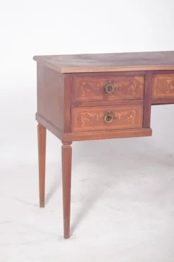Pamono Vintage Wooden Dressing Table with Marquetry, 1920s><noscript><img width=
