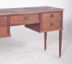 Pamono Vintage Wooden Dressing Table with Marquetry, 1920s><noscript><img width=