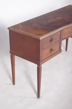 Pamono Vintage Wooden Dressing Table with Marquetry, 1920s><noscript><img width=