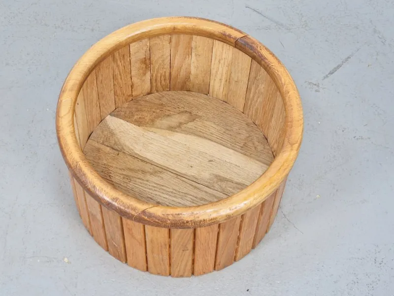 Pamono Vintage Wooden Indoor Planter, 1960s> Planters And Jardiniere