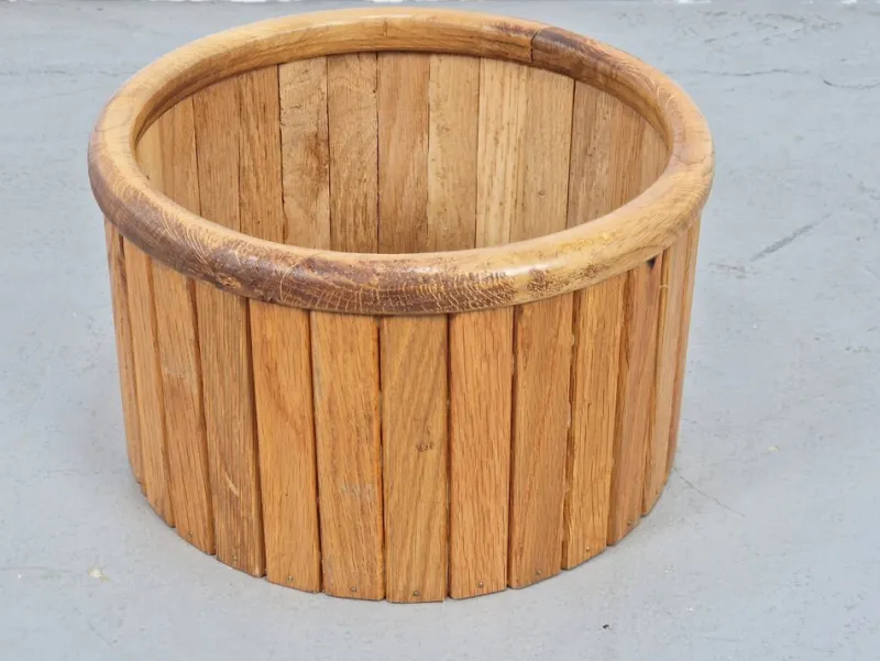 Pamono Vintage Wooden Indoor Planter, 1960s> Planters And Jardiniere