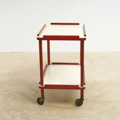 Pamono Vintage Wooden Kitchen Trolley> Serving Bar Carts & Trolleys