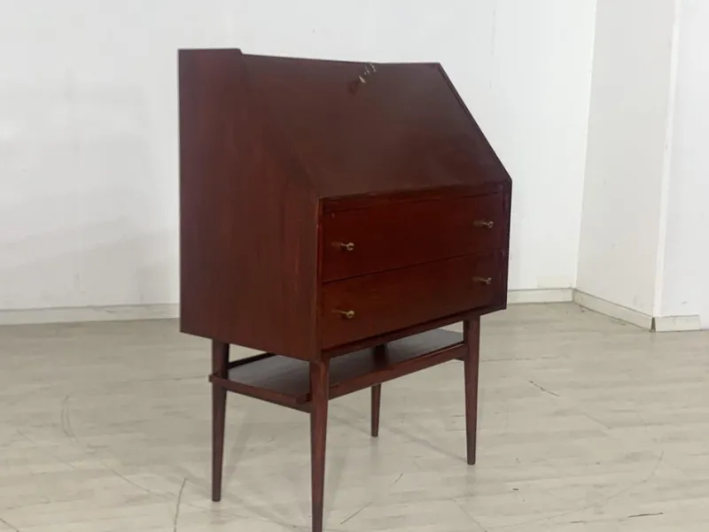 Pamono Vintage Wooden Secretary, 1960s> Secretaires