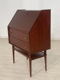 Pamono Vintage Wooden Secretary, 1960s><noscript><img width=