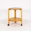 Pamono Vintage Wooden Serving Trolley> Serving Bar Carts & Trolleys