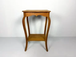 Pamono Vintage Wooden Side Table, 1890s> Coffee & Side Tables