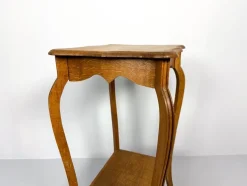 Pamono Vintage Wooden Side Table, 1890s> Coffee & Side Tables