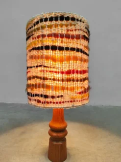 Pamono Vintage Wooden Table Lamp 1970s><noscript><img width=