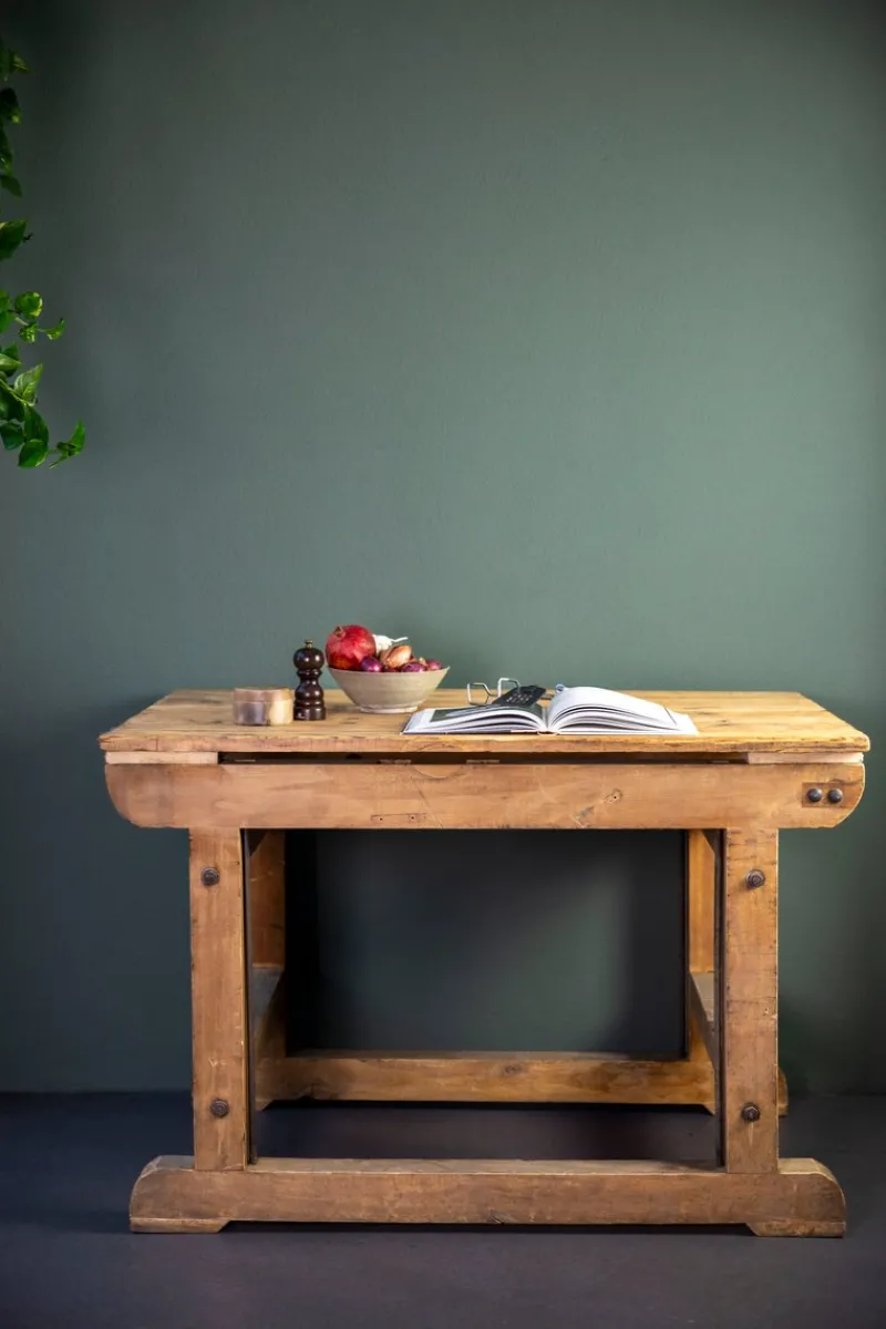 Best Pamono Vintage Wooden Table, 1950s