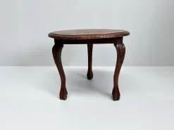 Pamono Vintage Wooden Tripod Side Table or Plant Stand, 1890s> Coffee & Side Tables