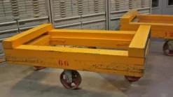 Pamono Vintage Wooden Trolley><noscript><img width=