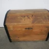 Pamono Vintage Wooden Trunk, 1950s> Trunks Crates & Baskets