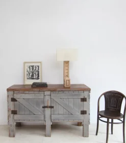 New Pamono Vintage Workbench in Pine, 1920s