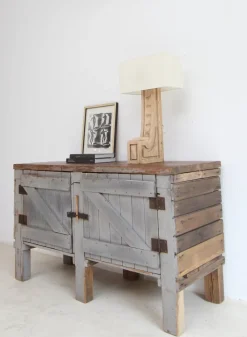 New Pamono Vintage Workbench in Pine, 1920s