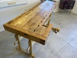Pamono Vintage Workbench in Pine><noscript><img width=