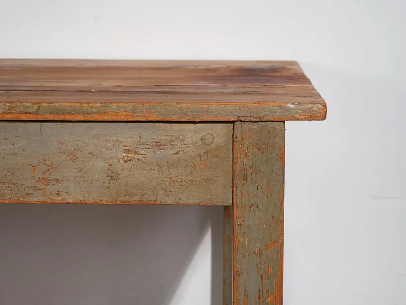 Best Pamono Vintage Worktable in Olive Green, 1920