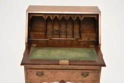 Clearance Pamono Vintage Writing Desk in Burr Walnut, 1920s