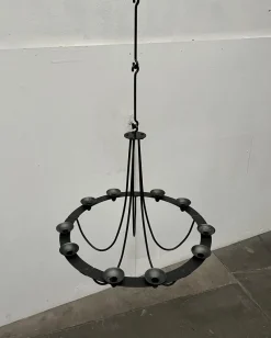 Online Pamono Vintage Wrought Iron Chandelier Candleholder by Ehlén Johansson for Ikea, 1990s