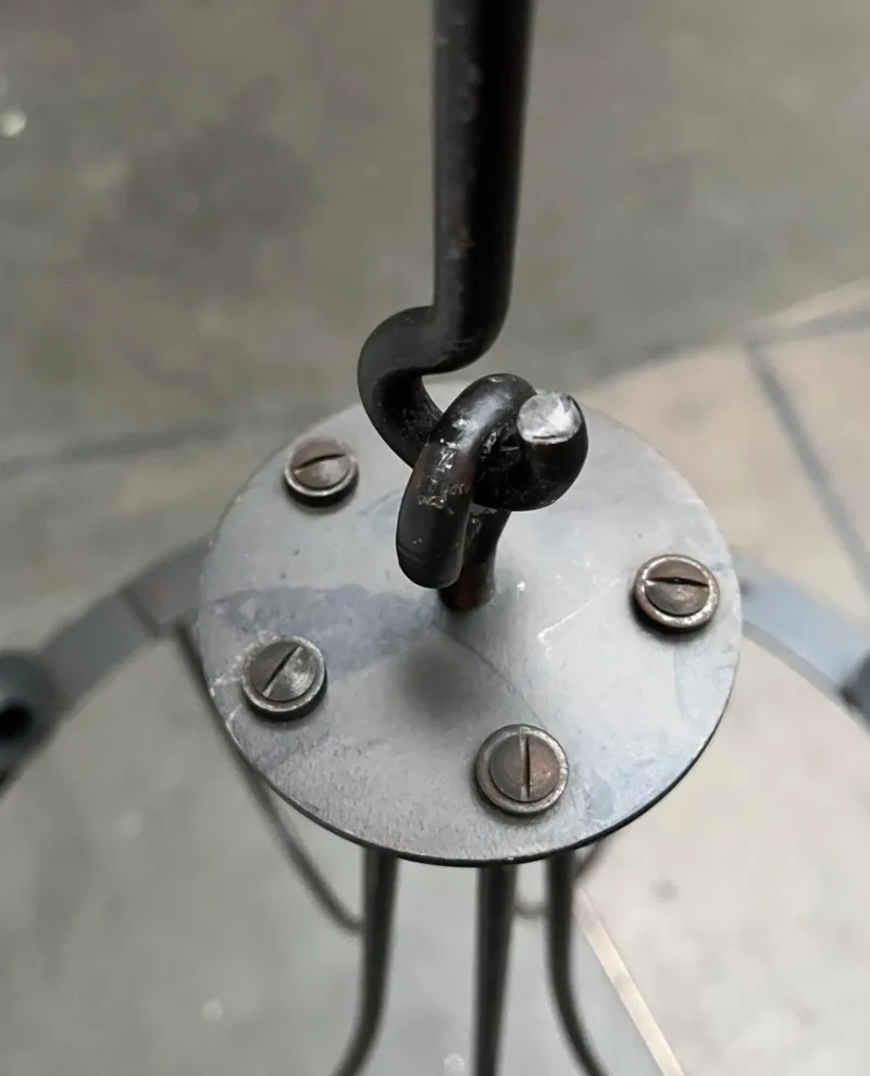 Online Pamono Vintage Wrought Iron Chandelier Candleholder by Ehlén Johansson for Ikea, 1990s