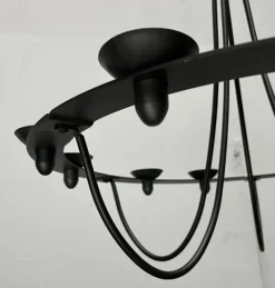Online Pamono Vintage Wrought Iron Chandelier Candleholder by Ehlén Johansson for Ikea, 1990s