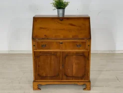 Discount Pamono Vintage Yew & Leather Secretary