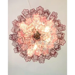 Pamono Violet-Amethyst Tronchi Murano Glass Chandelier by Simoeng><noscript><img width=