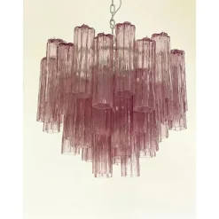 Pamono Violet-Amethyst Tronchi Murano Glass Chandelier by Simoeng><noscript><img width=