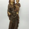Pamono Virgin & Child, Late 18th Century, Polychrome Wood> Sculpture