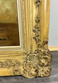 New Pamono Visconti, Floral Still Life, Oil Painting, 1800s