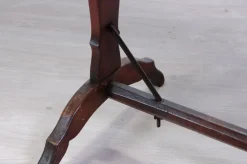 Pamono Vitage Walnut Bistrot Table><noscript><img width=