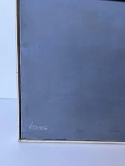 New Pamono Vito Capone, Composition, 1970s, Acrylic on Canvas