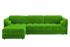 Pamono Vínculo Sectional Sofa in Green Velvet by Moanne> Seating|Couches & Sofas
