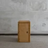 Pamono Wall Cabinet in Rattan and Brass by Dal Vera, 1970s> Shelves & Wall Units