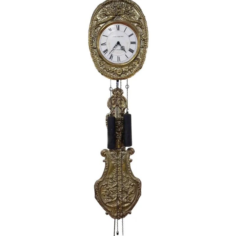 Outlet Pamono Wall Clock by Louis Jaquine St. Etienne