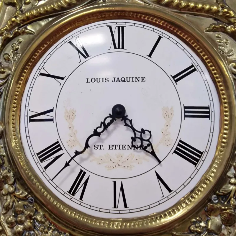 Outlet Pamono Wall Clock by Louis Jaquine St. Etienne