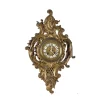 Discount Pamono Wall Clock in Golden Bronze