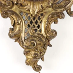 Discount Pamono Wall Clock in Golden Bronze
