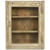 Pamono Wall Display Case in Patinated Wood> Shelves & Wall Units