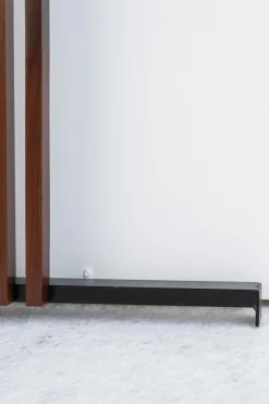 Discount Pamono Wall Hanger with Teak Mirror, 1960s