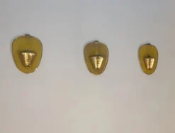 Best Pamono Wall Lights attributed to Mathieu Mategot, 1950s, Set of 3