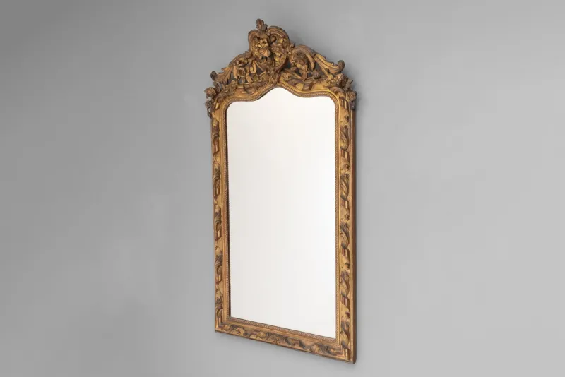 Outlet Pamono Wall Pier Mirror, 1870s