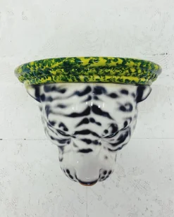 Sale Pamono Wall Shelf White Tiger in Ceramic by Ceramiche Boxer