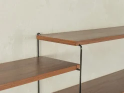 Discount Pamono Wall Shelf with Metal Ladders, 1960s